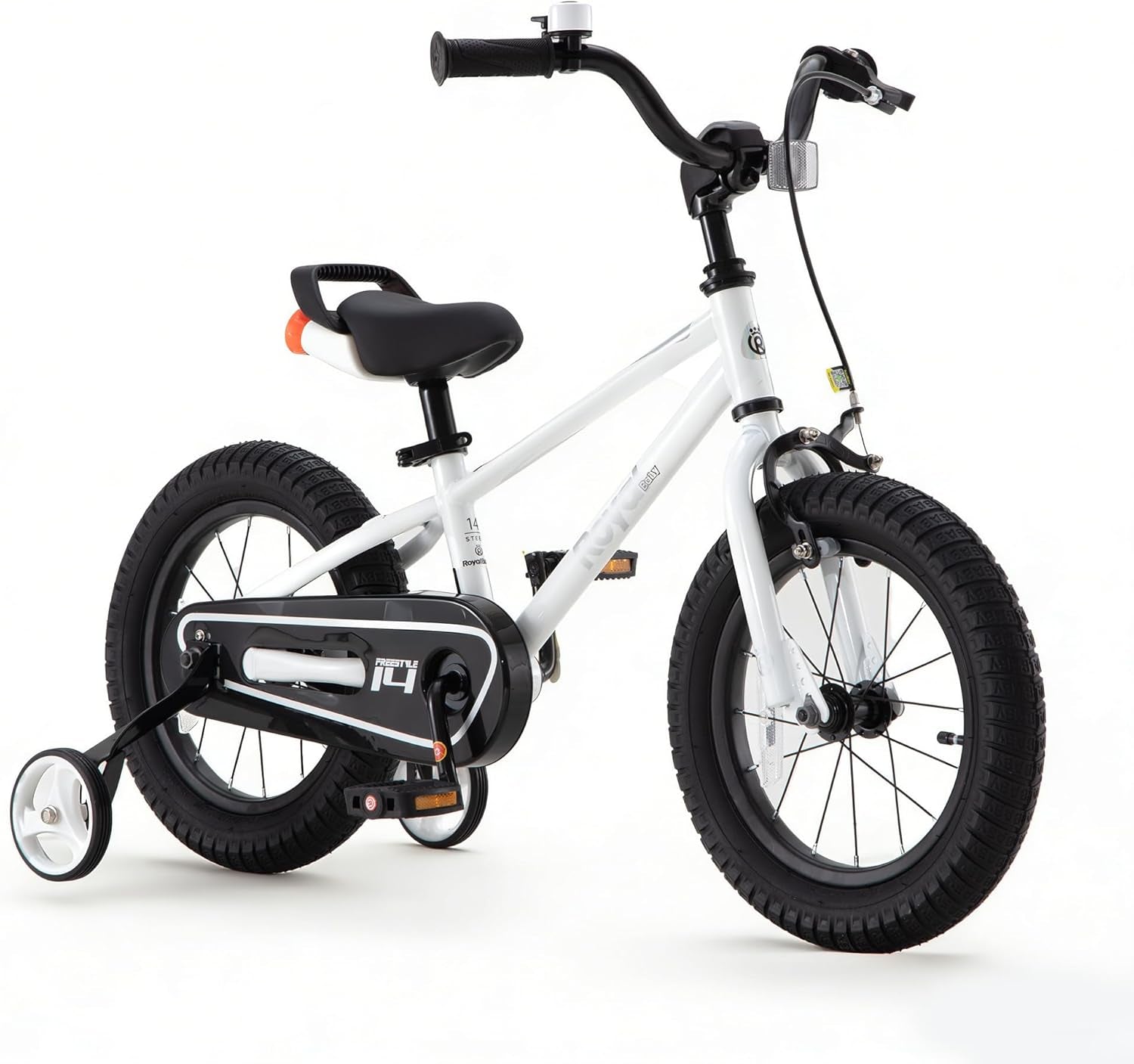Kids Bike Boys Girls Freestyle Bicycle 12 14 16 Inch with Training Wheels, 16 18 20 with Kickstand Child'S Bike, Blue Red White Pink Green Orange